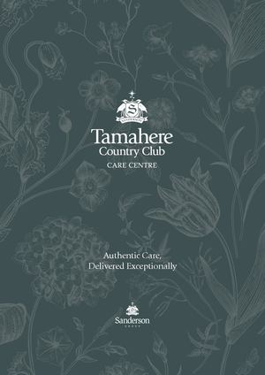 Tamahere Country Club Care Centre Booklet