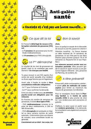 Santé : enceinte, et c'est pas une bonne nouvelle...