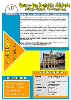 2 Aldizkaria 2025 2026