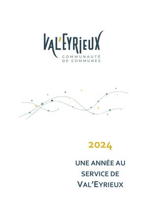 Rapport D'activité 2024 Ccve