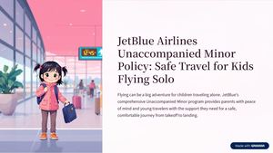 Jet Blue Airlines Unaccompanied Minor Policy Safe Travel For Kids Flying Solo