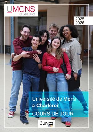 Campus Charleroi COURS DE JOUR 2025-2026
