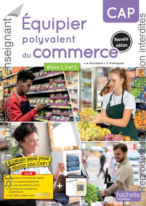 Équipier polyvalent du commerce CAP (détachable) - Éd.2025