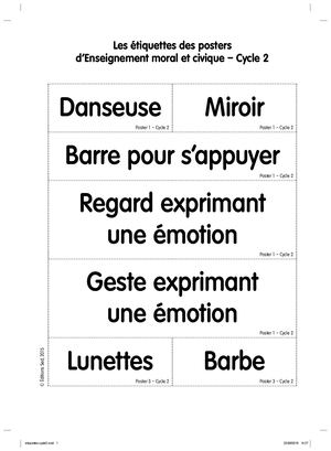 F5532 Emc C2 Etiquettes