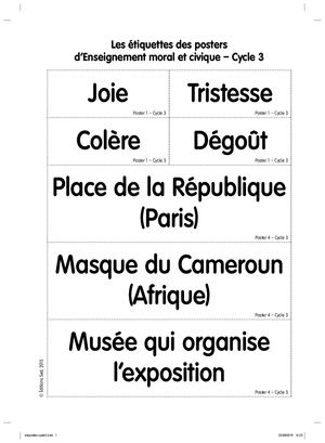 F5533 Emc C3 Etiquettes