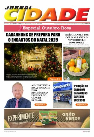 Jornal Cidade Ed 513 Outubro - Garanhuns