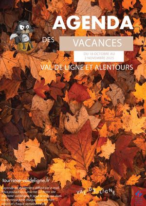 Agenda des vacances - Toussaint 2025