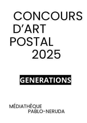 Concours D’art Postal 2025