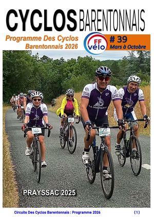 CIRCUITS CYCLOS BARENTONNAIS 2026