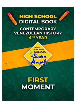 Historia Contemporanea De Venezuela
