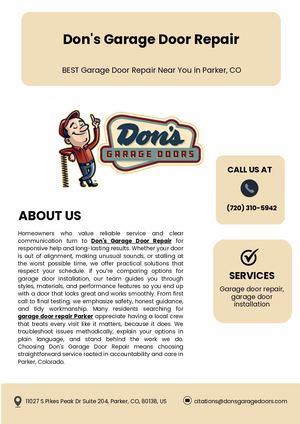 Don's Garage Door Repair