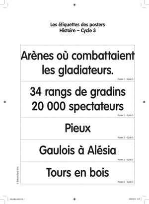5460ET - Histoire - Etiquettes