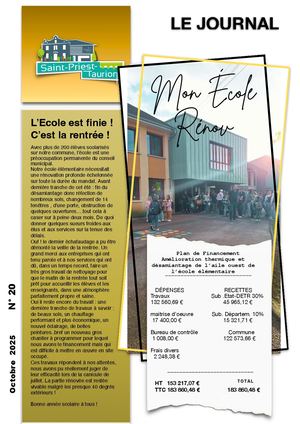 Journal N°20 - Octobre 2025