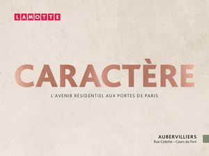 Caractère à Aubervilliers (93) - Programme immobilier neuf - Lamotte