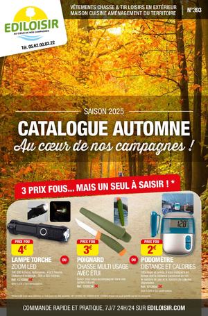 CATALOGUE AUTOMNE 2025 EDILOISIR