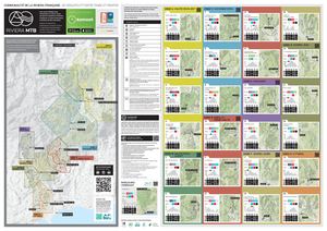 Carte Riviera MTB 30 Circuits Vtt Entre Tende Et Menton