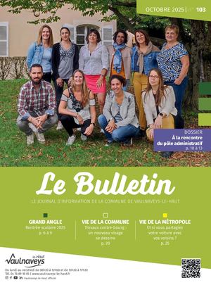 Bulletin Municipal n°103 - Octobre 2025