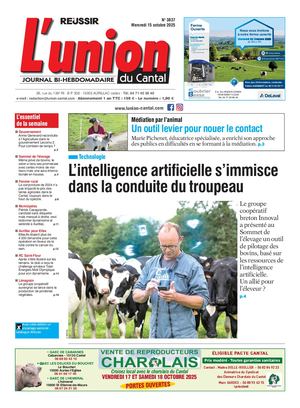 L'union Du Cantal N° 3837
