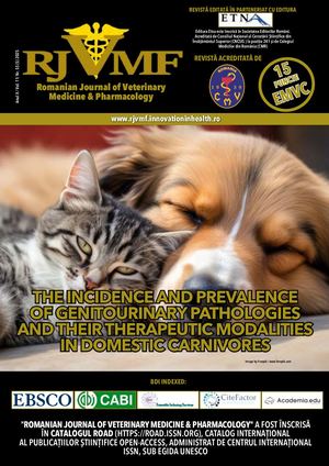 Romanian Journal of Veterinary Medicine & Pharmacology (RJVMF) 55 (5) 2025
