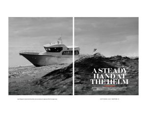 A Steady Hand at the Helm (Yachting)