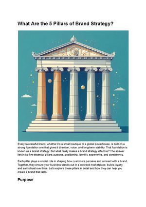 Calaméo - 5 Pillars of Brand Strategy Every Business Must Master