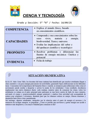 Ficha De Trabajo