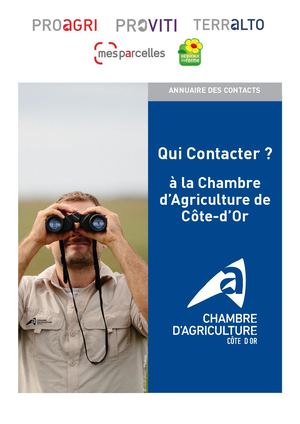 Qui Contacter à la Chambre d'Agriculture de Côte-d'Or 2023