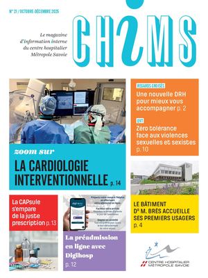 Journal interne CHIMS N°21 - Octobre/décembre 2025