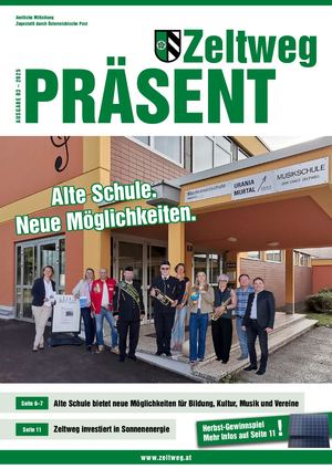 Zeltweg Präsent Herbstausgabe 2025