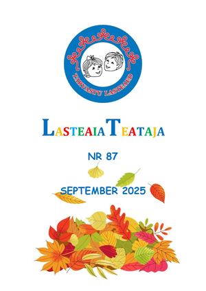 Lasteaia Teataja September 2025