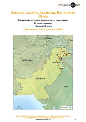 Pakistan - Lahore, Islamabad, Baltistan & Hunza