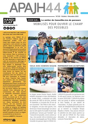 Le Journal de l'APAJH 44 // N°230 - Octobre/Décembre 2025