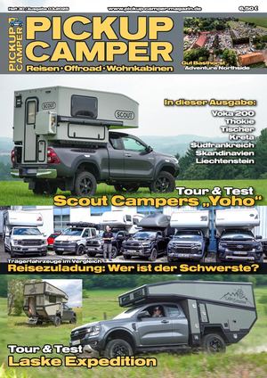 Pickup Camper Magazin Heft 30, Ausgabe August 03-2025
