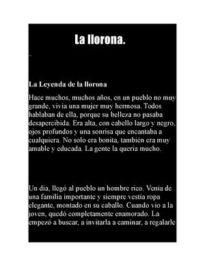 Ee21 4°1° La Llorona