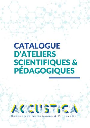 Catalogue D'ateliers Scientifiques & Pedagogiques 2024