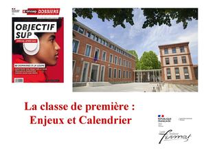 Information Parents Première 13 Oct 2025