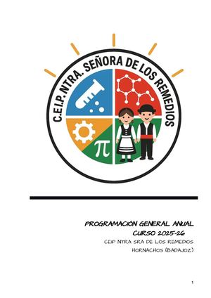 PROGRAMACIÓN GENERAL ANUAL 25/26