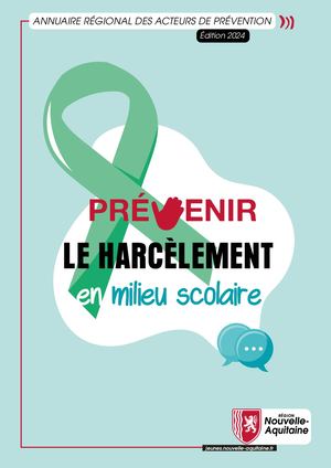 Prévenir le harcèlement scolaire 2024 - Annuaire des partenaires