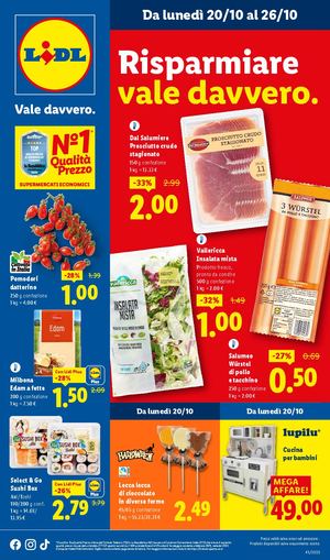 LIDL Offerte Valide Dal 20 10 Al 26 10 Volantino Settimanale 06