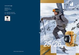 Deuter Catalogo Winter 2025.26