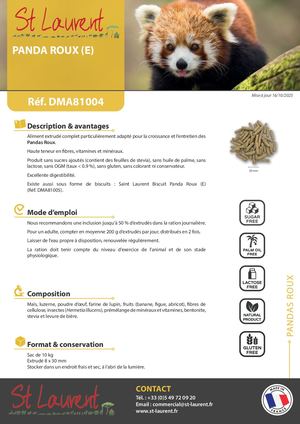 DMA81004 - FT Saint Laurent Panda Roux