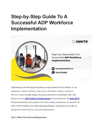 Calaméo - Adp Workforce Implementation