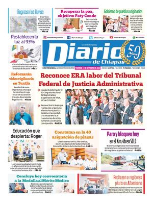Portada, Viernes 17 De Octubre De 2025