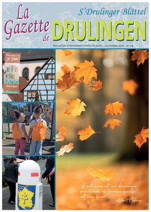 Gazette 49 Drulingen Octobre 2025