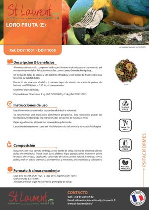 DOI11001 - Saint Laurent Loro Fruta (E) SP
