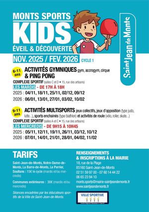 MONTS SPORT KIDS 2025-26 Clycle1