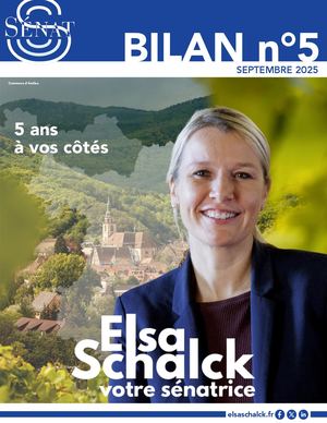 Bilan2025 - Elsa Schalck, Sénatrice du Bas-Rhin