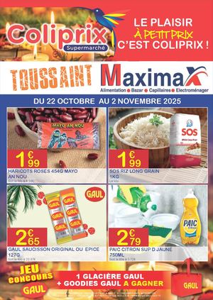 Catalogue Toussaint Maximax Coliprix