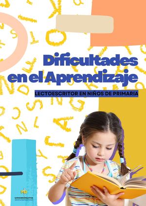 Dificultades En El Aprendizaje Lectoescritor En Niños De Primaria