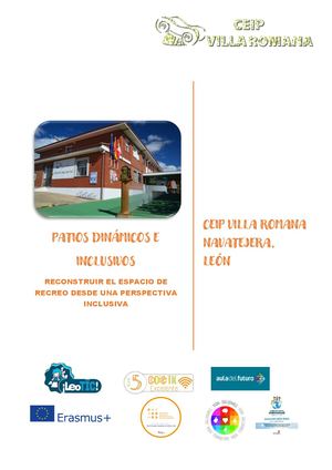 Proyecto Patios Dinámicos e Inclusivos CEIP Villa Romana